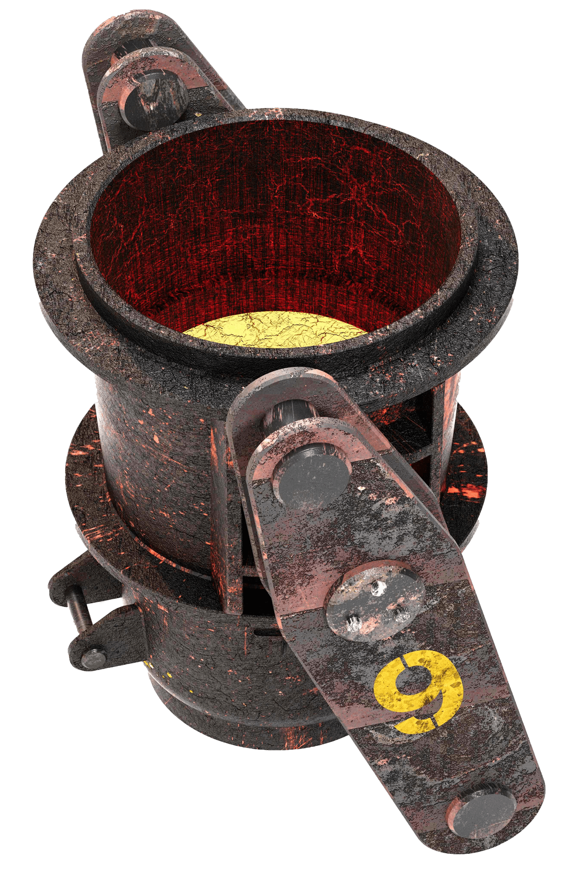 metal-foundry Recipiente de Industria Metalurgica